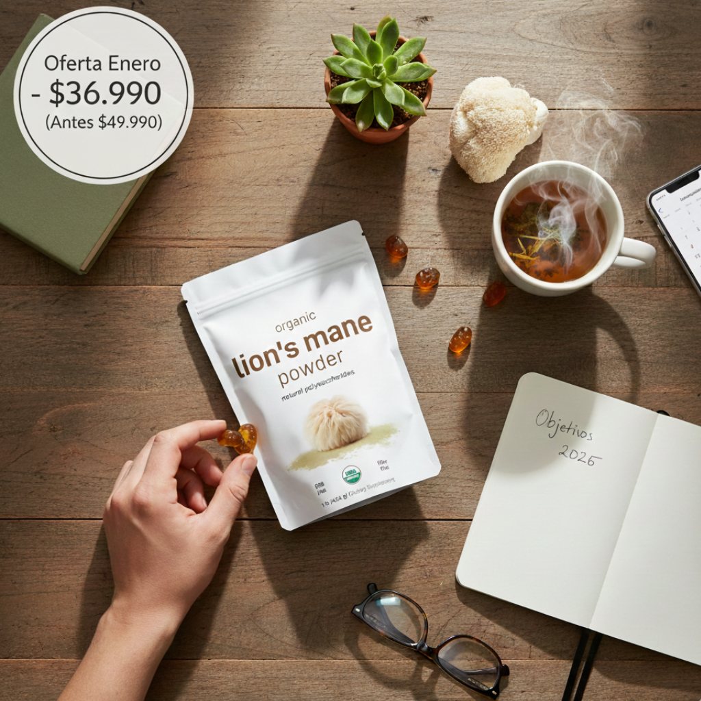 Melena de León - Neuroprotección que Funciona (30 gomitas)