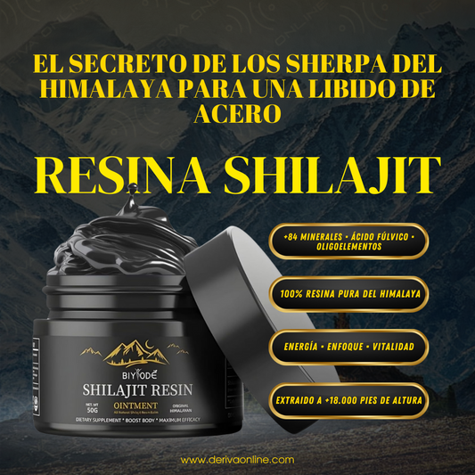 Shilajit™(Resina Natural del Himalaya)