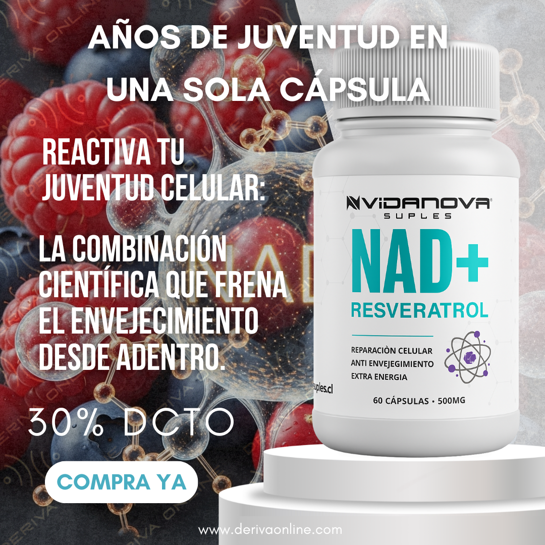 NAD+ RESVERATROL™(Antienvejecimiento Avanzado)