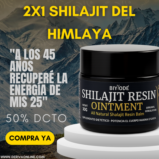 Shilajit del Himalaya™(Potenciador Hormonal)