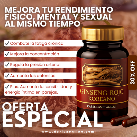 Ginseng Rojo Coreano Premium